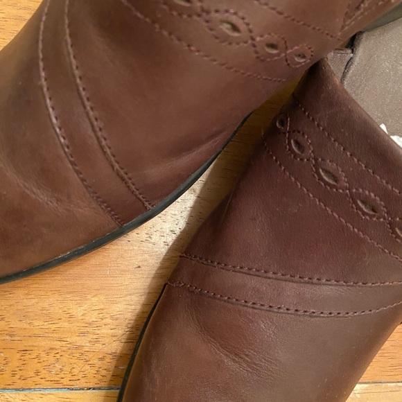 Clark’s leather upper clogs very nice comfy 9W - Picture 11 of 16